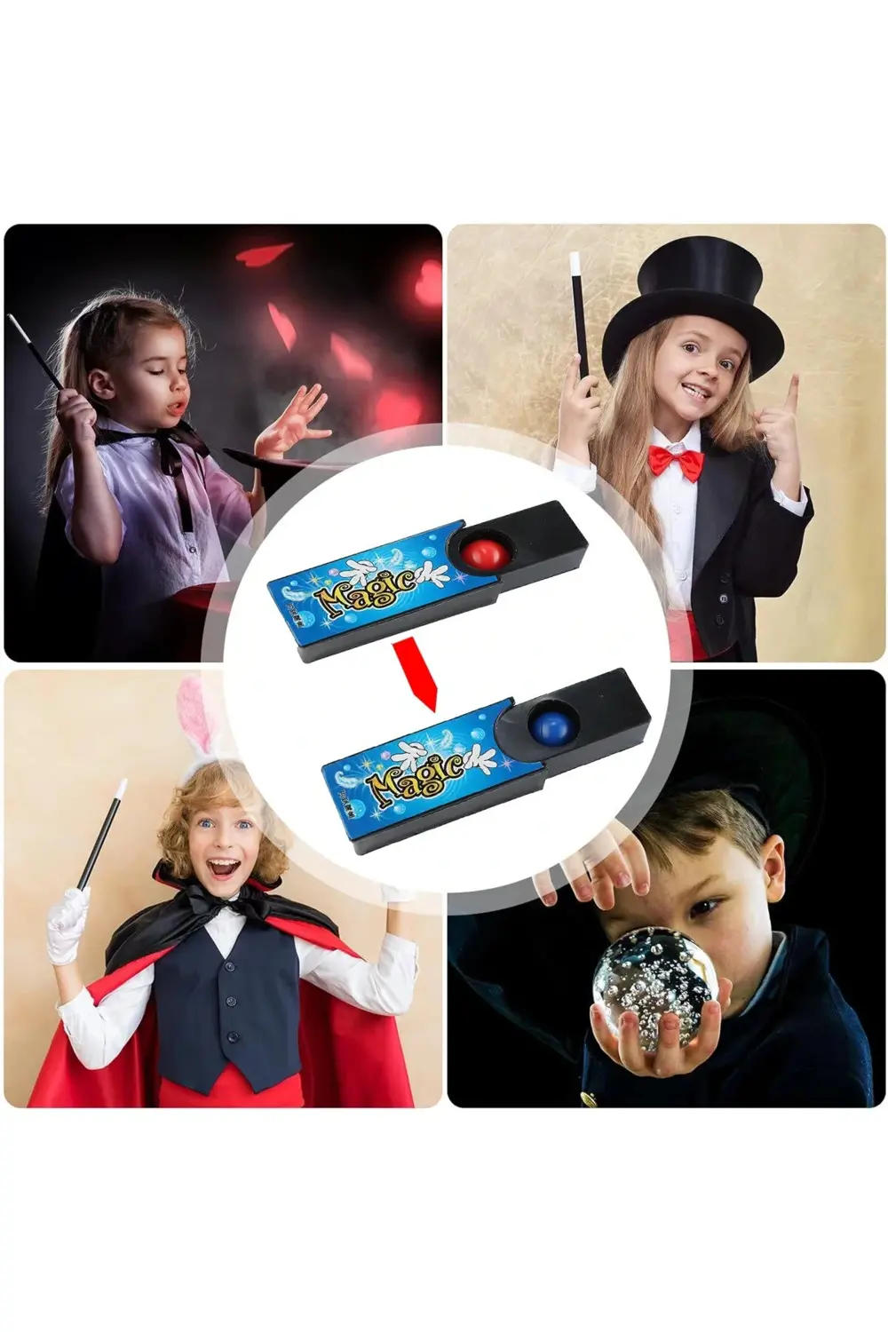 BFS Renk Değiştiren Sihirli Top Oyunu – Sihirbazlık Gösteri Kutus