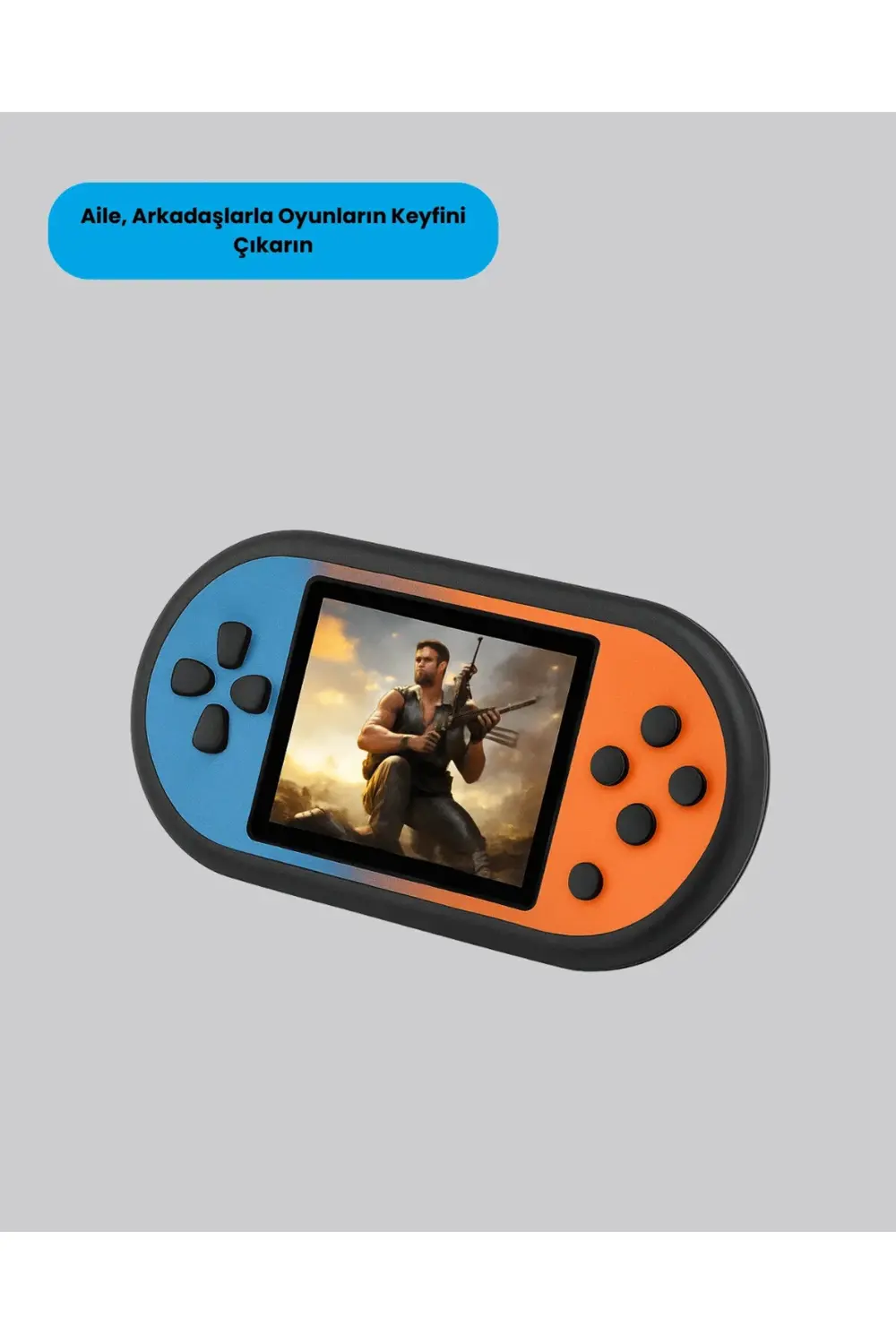 BFS Retro 520 Oyunlu Taşınabilir Konsol HD Ekran USB Şarjlı