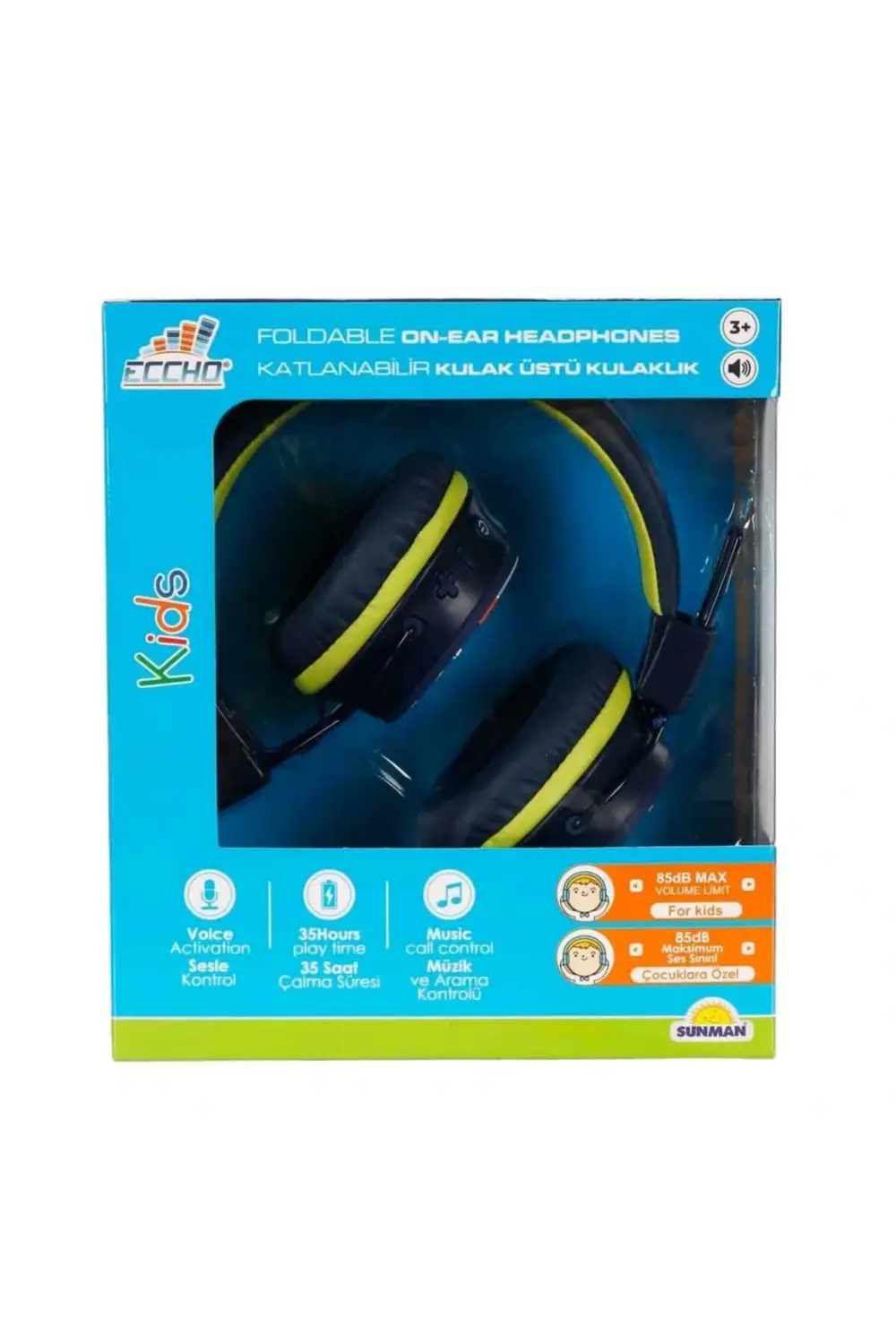 BFS Roket Desenli Bluetooth Kulak Üstü Kablosuz Kulaklık