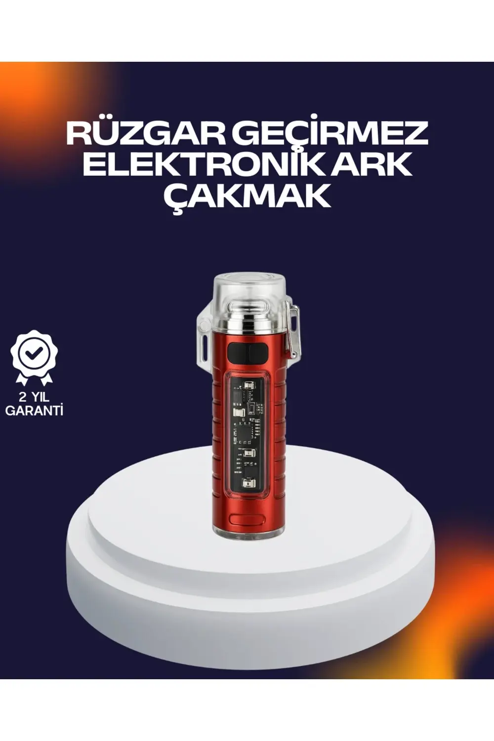 BFS Rüzgar Geçirmez Elektrikli Çakmak Hayatta Kalma Tasarımlı