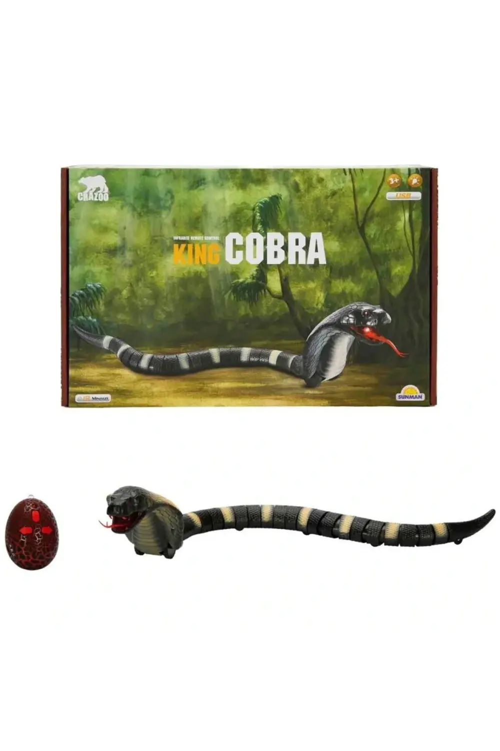 BFS S00091568 -SEN-YFN-CRZ-I/C YILAN KING COBRA 3.7V.USB IŞIKLI 2