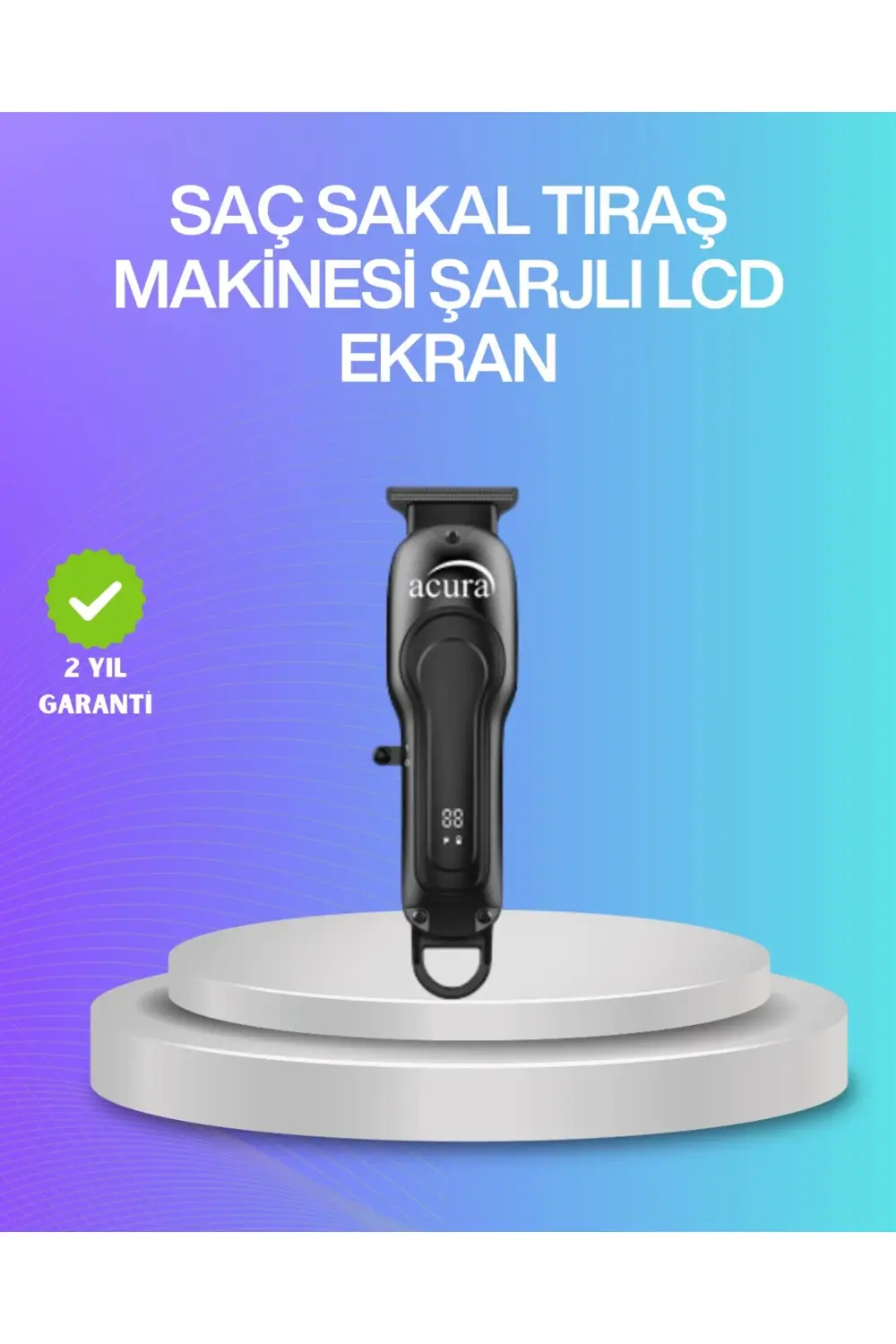BFS Saç Sakal ve Vücut İçin Çok Amaçlı Kablosuz Tıraş Makinesi