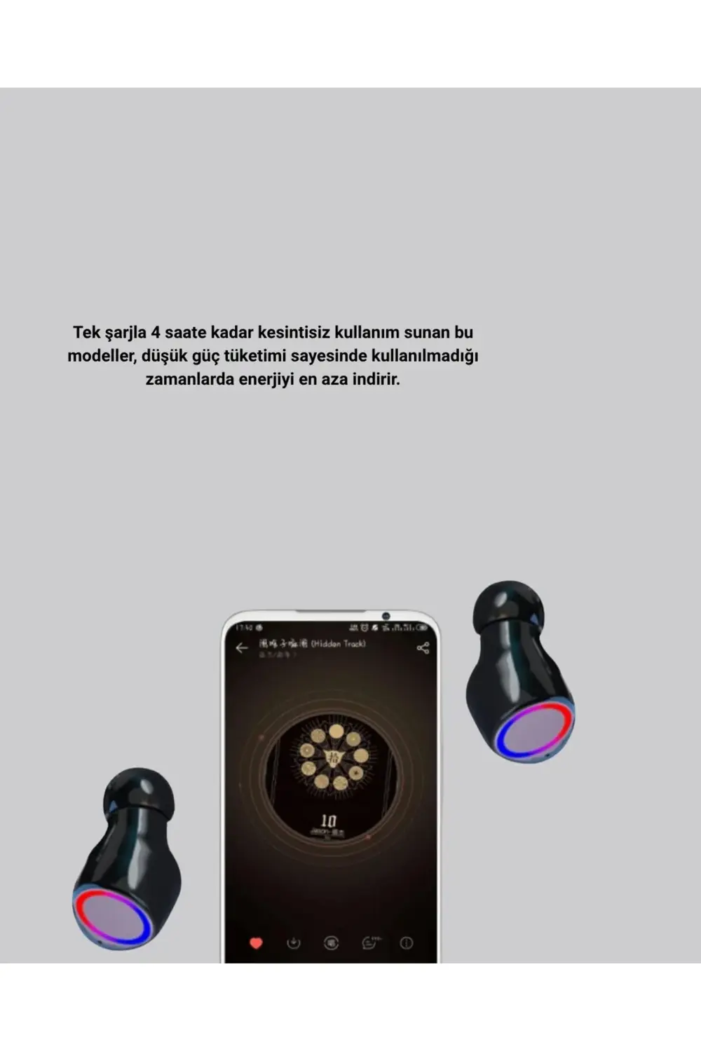 BFS Şarj Kutulu Kablosuz Kulaklık Ergonomik Spor Seyahat Uyumlu U