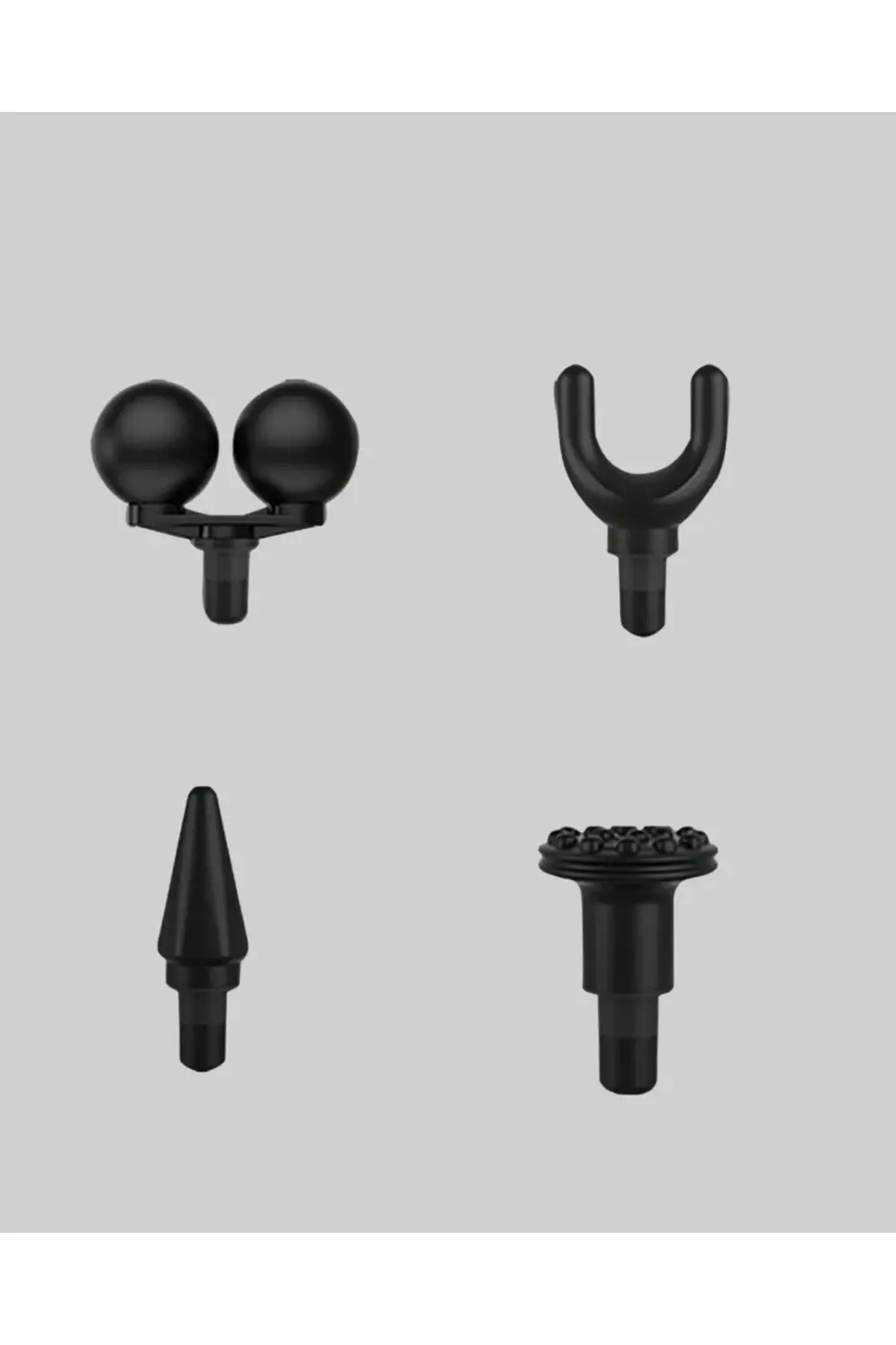 BFS Şarjlı 4 Başlıklı Titreşimli Masaj Aleti Derin Kas Masajı Spo