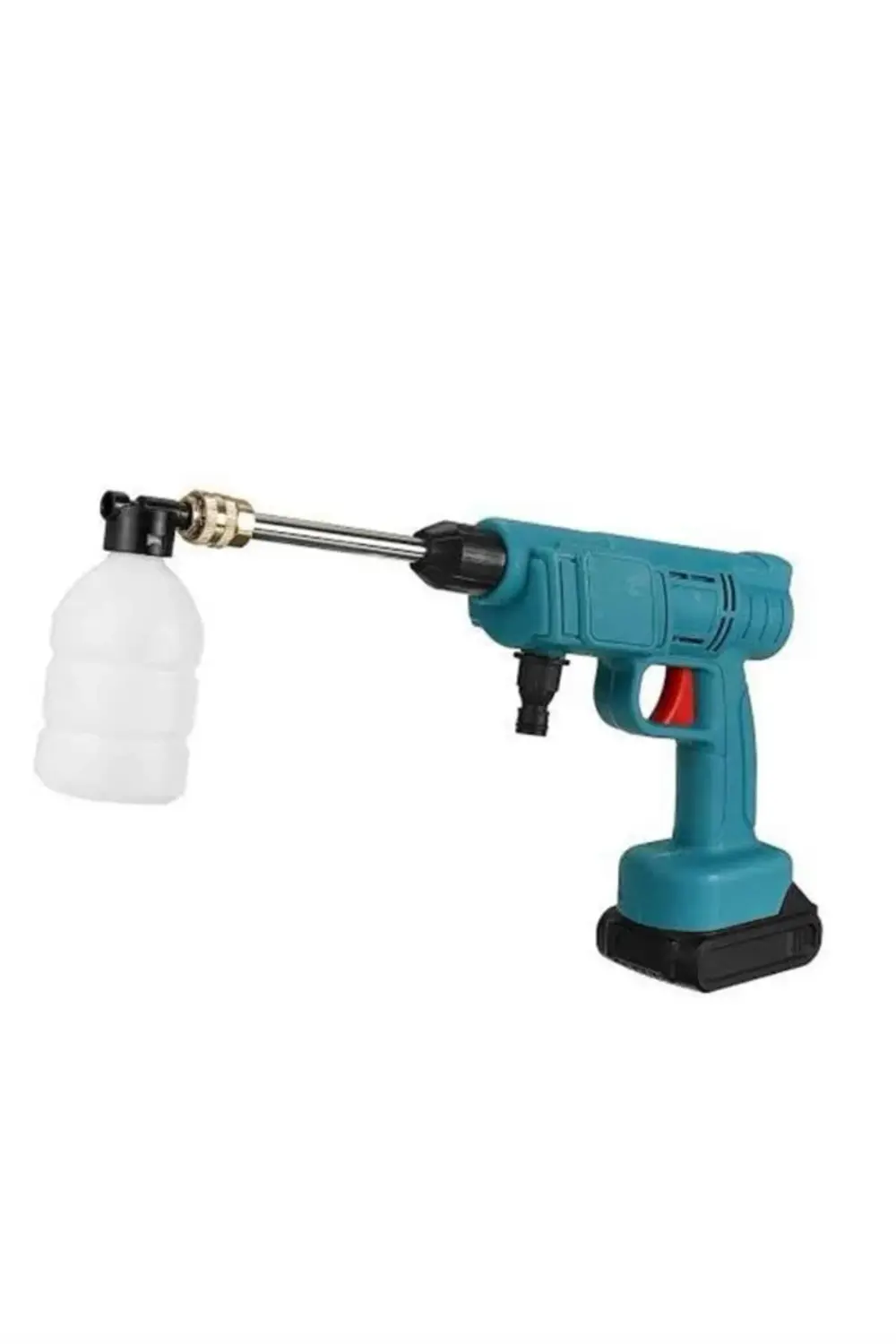 BFS Şarjlı Oto Yıkama, Bahçe Sulama Tabancası Makinesi Yüksek Bas