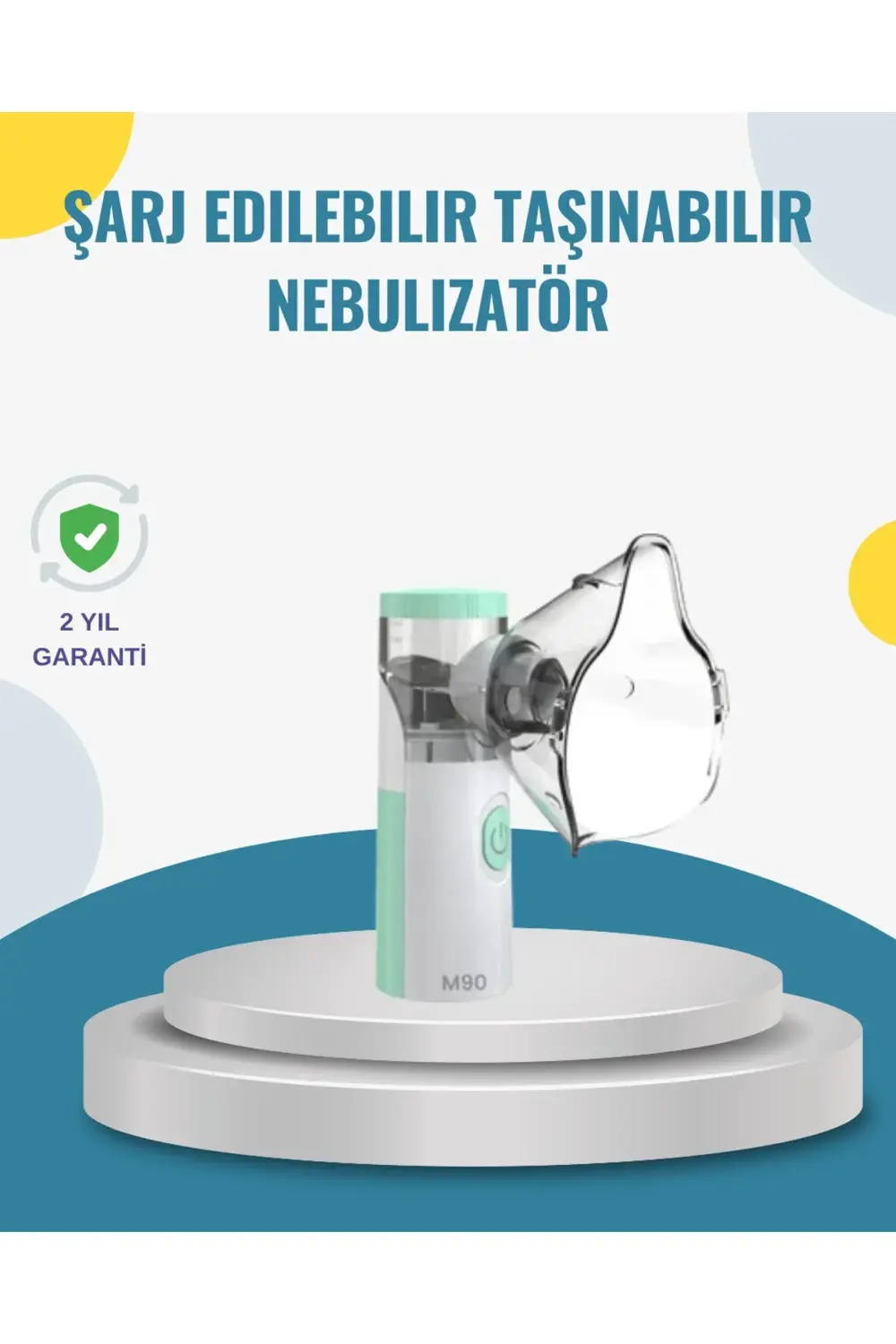 BFS Şarjlı Taşınabilir Ultrasonik Nebulizatör Ultra Sessiz