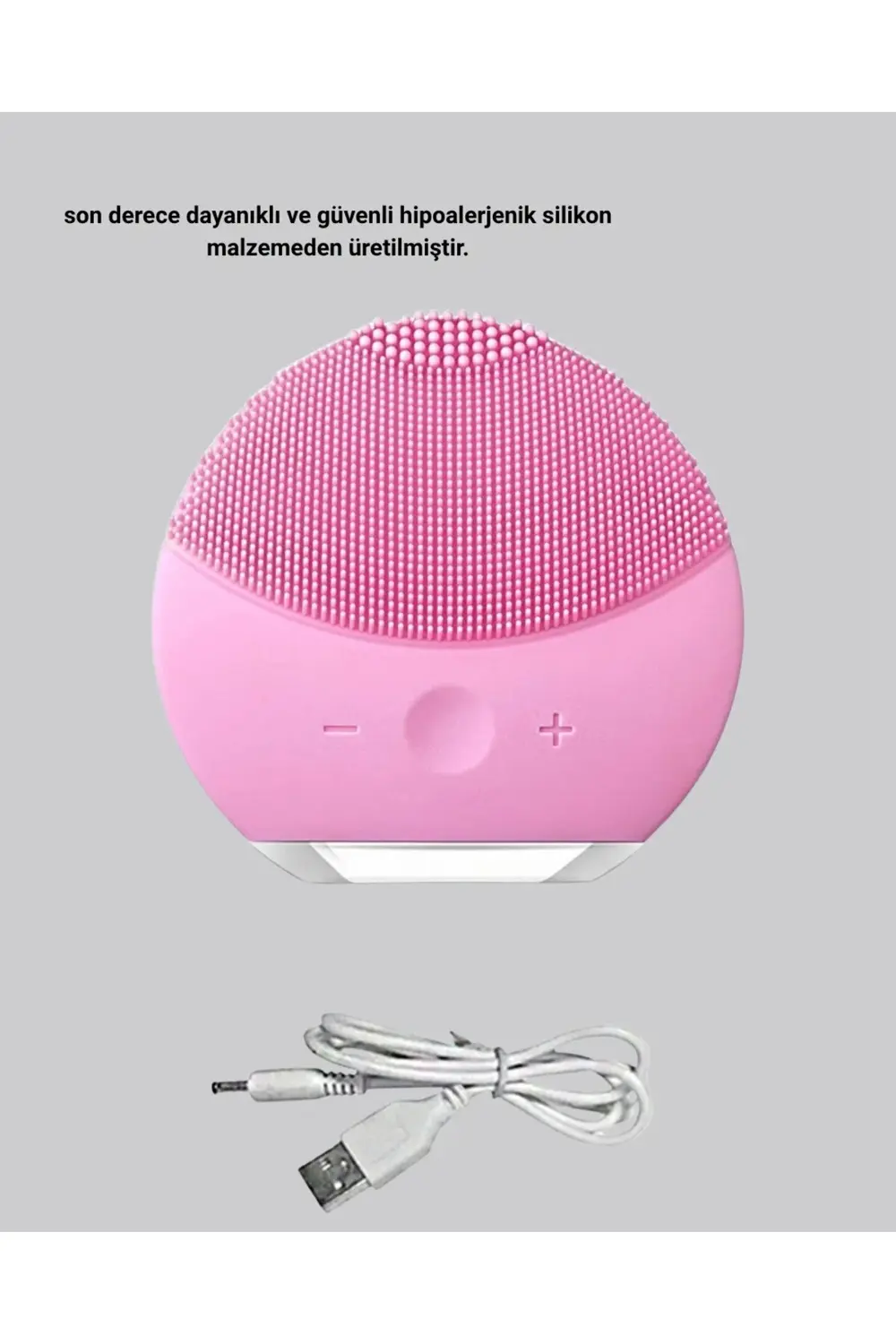 BFS Silikon Yüz Temizleme ve Masaj Aleti – Su Geçirmez, Taşınabil