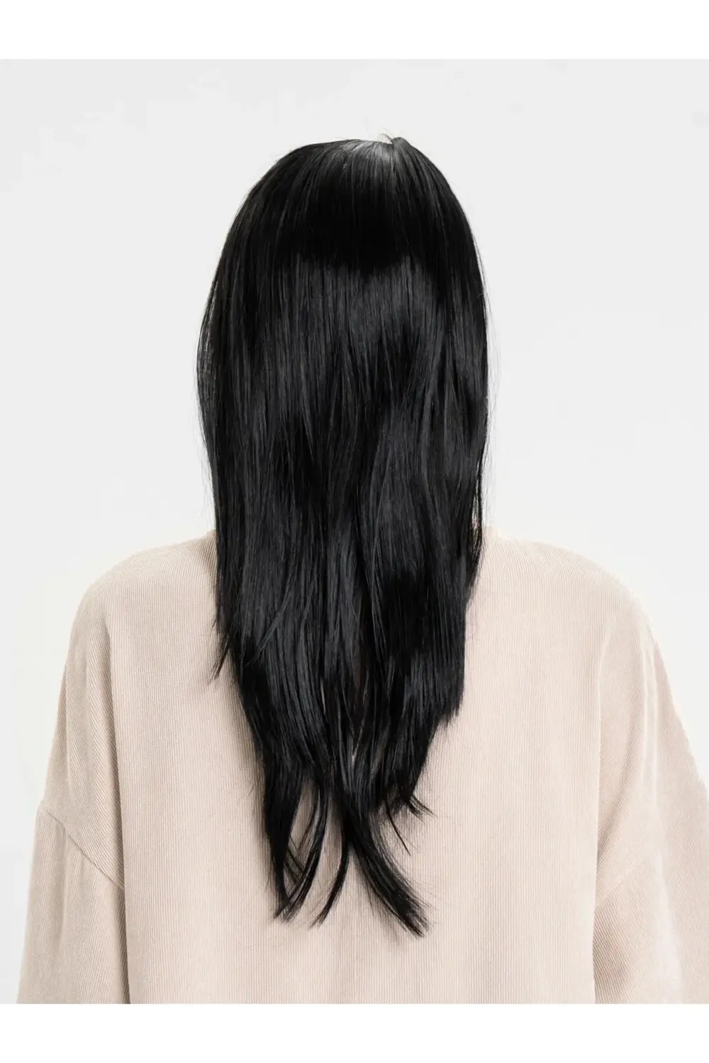 BFS Siyah Renk Uzun Parti Peruğu