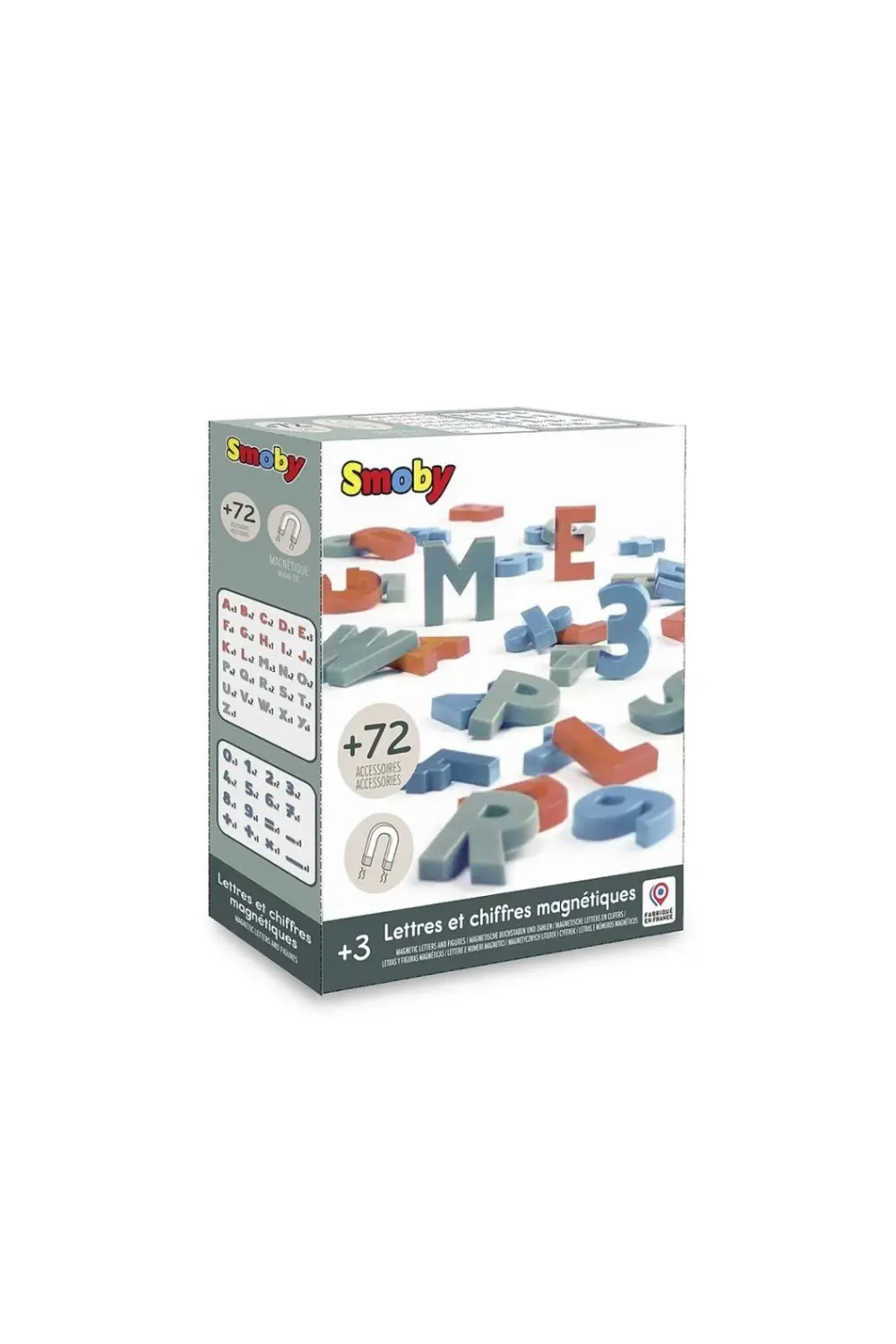Bfs Smoby 72 Magnetic Letters & Numbers