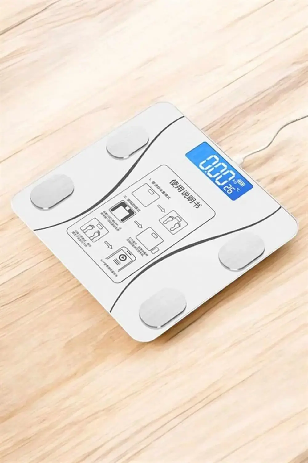 BFS Tartı Baskül Dijital Elektronik Tartı Vücut Analiz Wifi Akıll