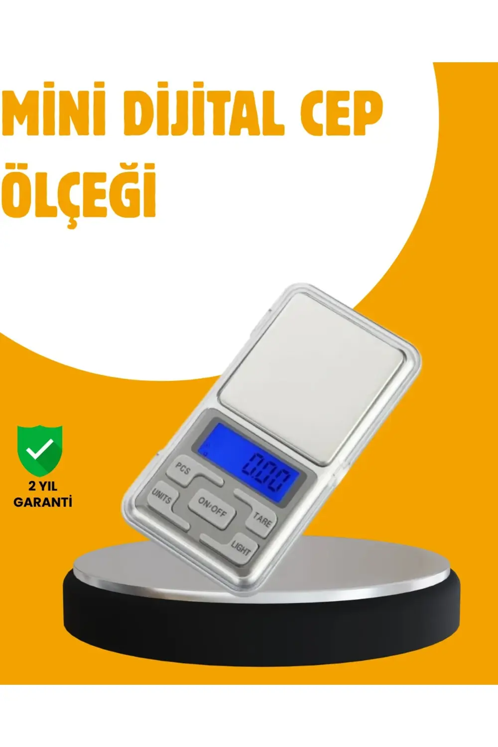 BFS Taşınabilir Dijital Cep Terazisi 5 Ölçüm Birimli