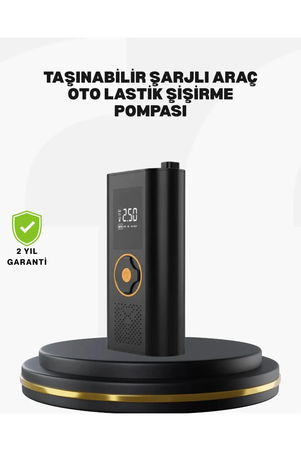 BFS Taşınabilir Dijital Lastik Şişirme Cihazı Güvenli ve Pratik K