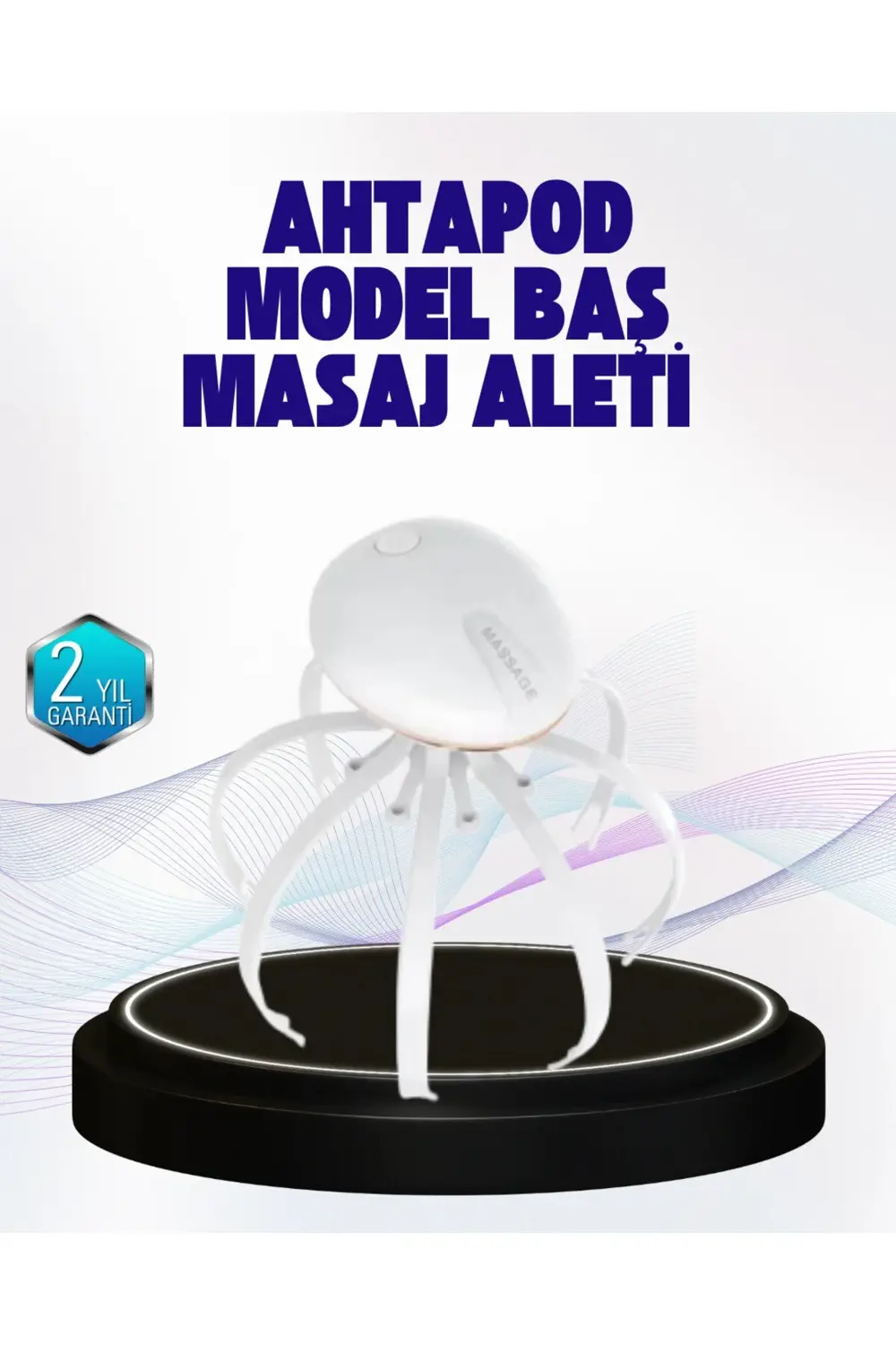 BFS Taşınabilir Elektrikli Kafa Masaj Cihazı Sessiz Motor ve Ergo