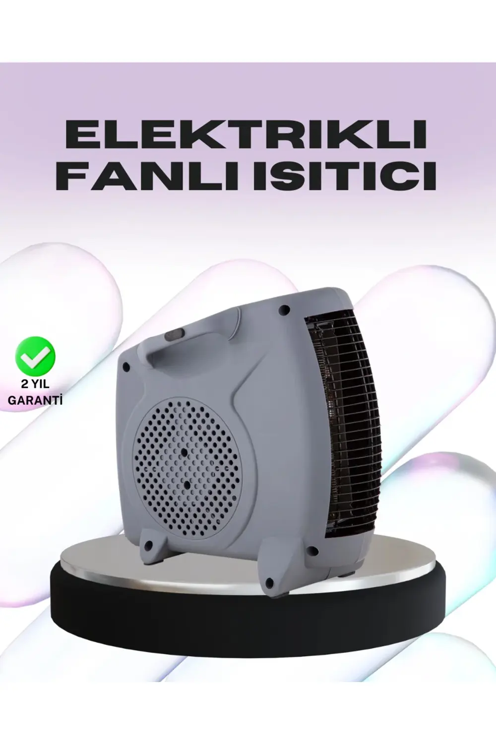 BFS Taşınabilir Fanlı Isıtıcı Elektrikli Termik Korumalı Oda Isıt