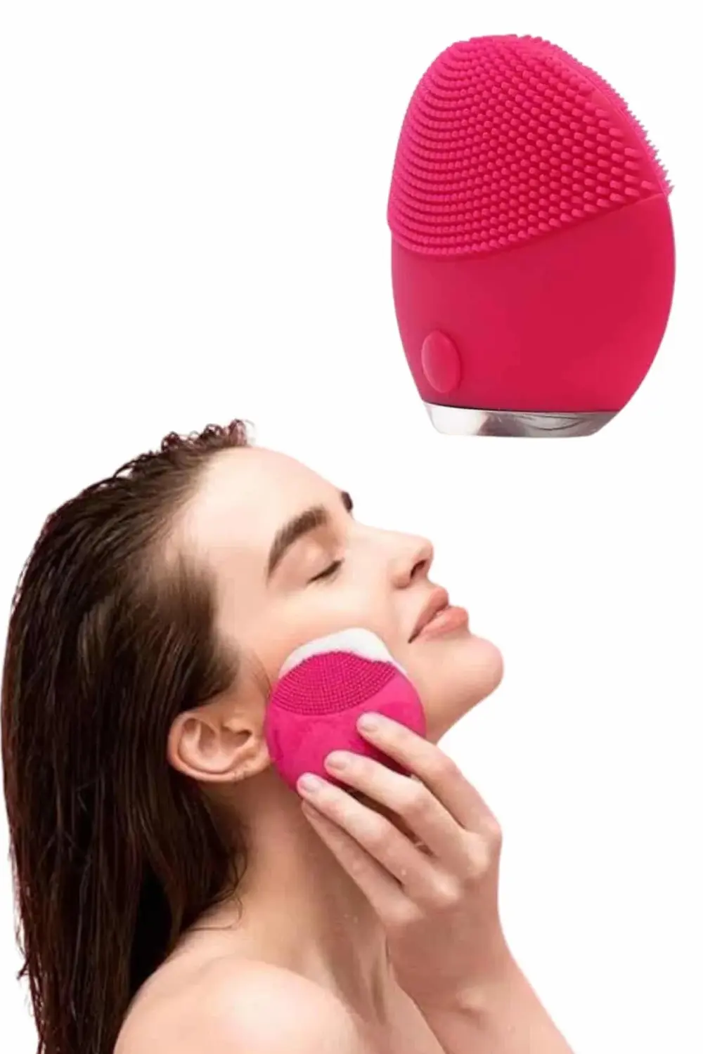 BFS Titreşimli Yüz Masaj Aleti Titreşimli Makyaj Temizleme Cihazı