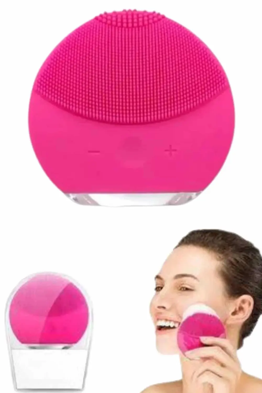 BFS Titreşimli Yüz Masaj Aleti Titreşimli Makyaj Temizleme Cihazı