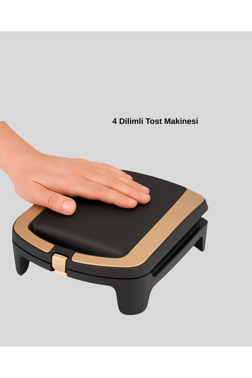 BFS Tost Makinesi 4 Dilim Kapasite 1500 Watt Hızlı Isıtma