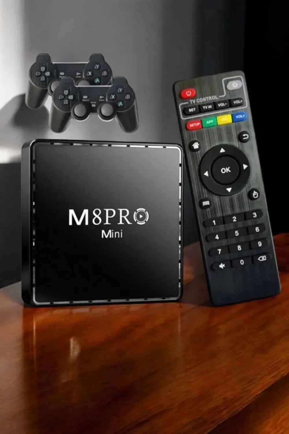 BFS TV Box Çift Oyun Kollu 10000 Oyunlu Atari