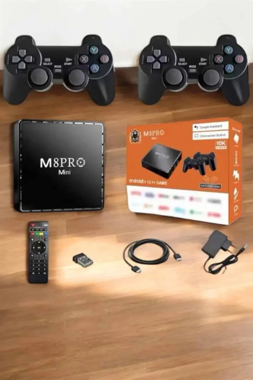 BFS TV Box Çift Oyun Kollu 10000 Oyunlu Atari