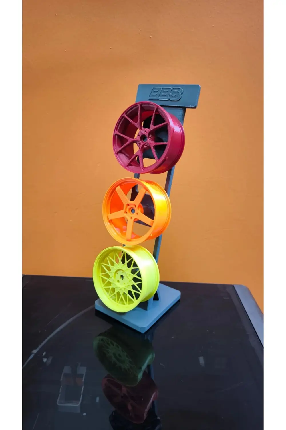 BFS Üçlü Jant Dekoratif Aksesuar Renkli Modern Salon Dekoru