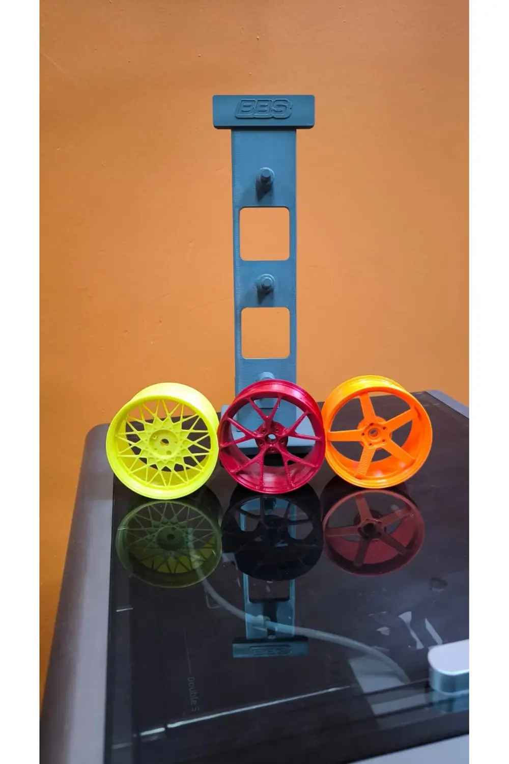 BFS Üçlü Jant Dekoratif Aksesuar Renkli Modern Salon Dekoru