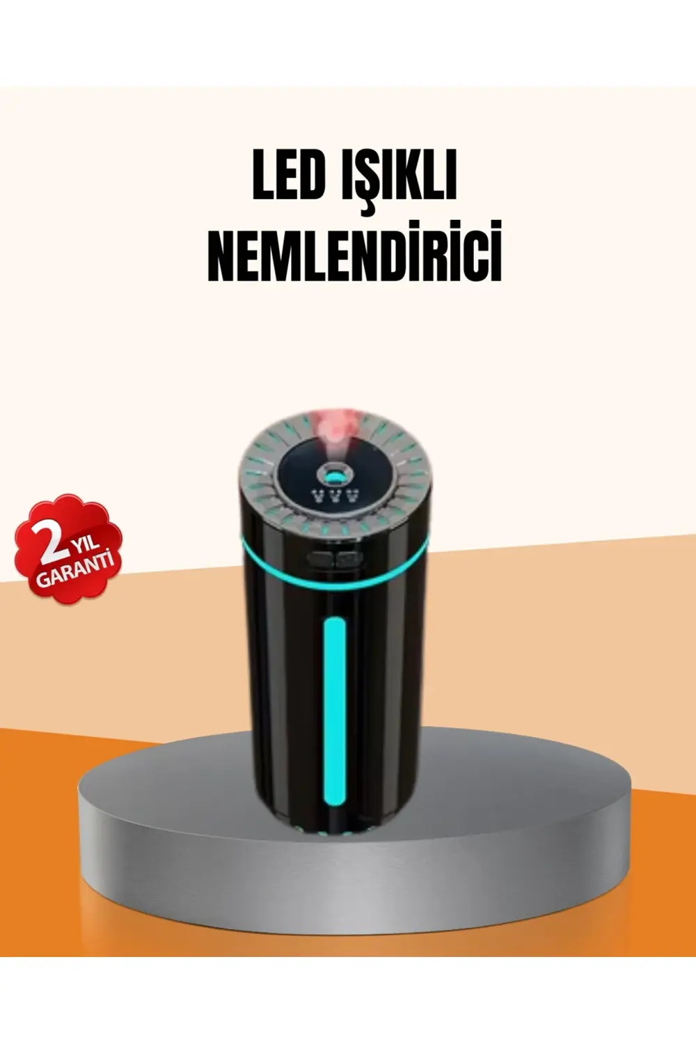 BFS Ultrasonik Nemlendirici LED Işıklı Aromaterapi Difüzör Sessiz