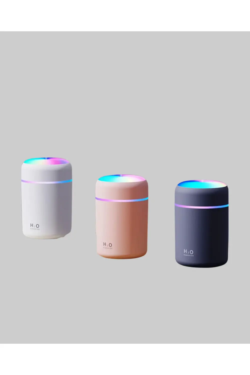 BFS USB Bağlantılı LED Işıklı Hava Nemlendirici – Sessiz ve Kulla