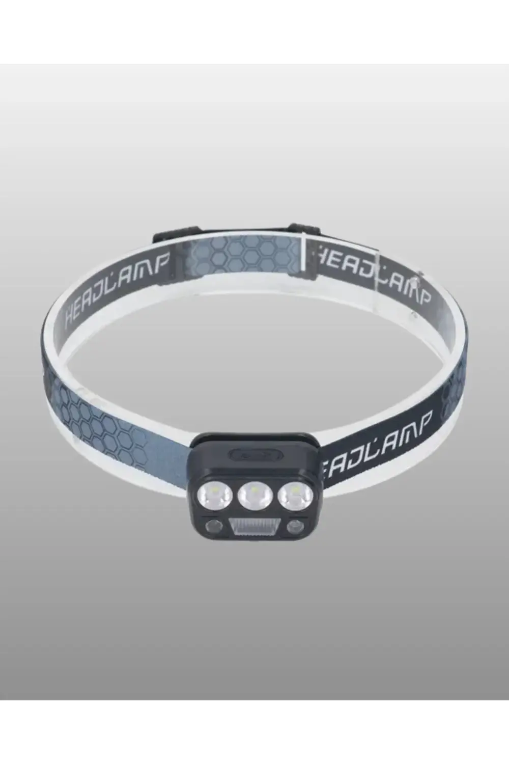 BFS USB Şarjlı LED Kafa Lambası 300 Lümen Güç Göstergeli