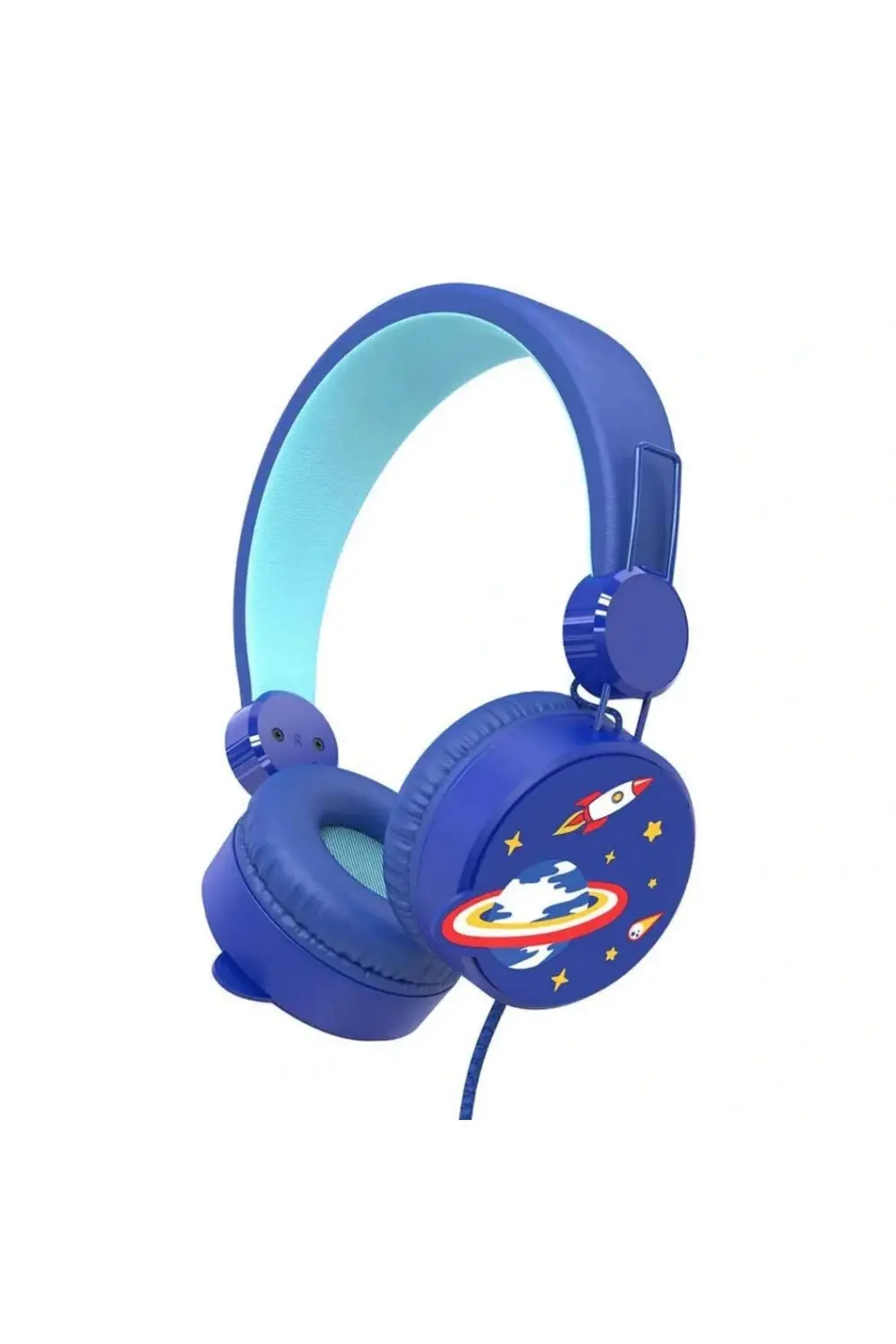 BFS Uzay Desenli Mikrofonlu Kulak Üstü Kulaklık