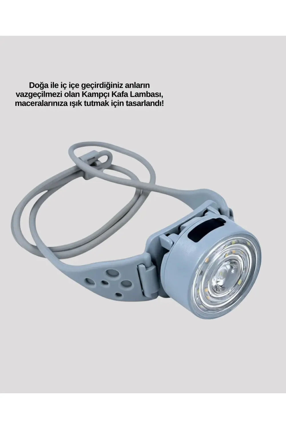 BFS Uzun Pil Ömürlü Kamp ve Dağcılık Kafa Lambası