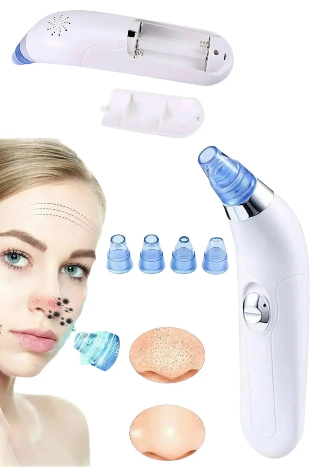 BFS Vakumlu Siyah Nokta Ve Yüz Temizleme Cihazı 4 Başlıklı