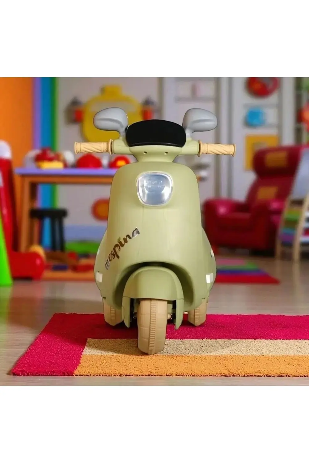 BFS Wespina Kumandalı Akülü Motor 6V Yeşil WPAK3