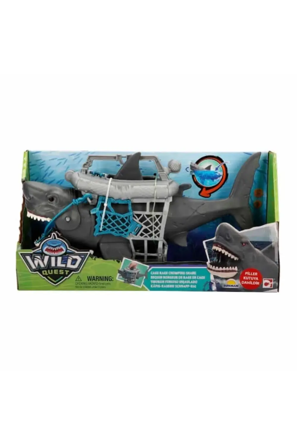 BFS WildQuestCageRageChompingSharkIşıklıOyunSeti