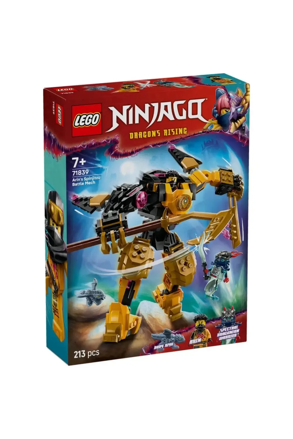 BFS Yapı Oyuncak NINJAGO Arin'in Spinjitzu Savaş Robotu