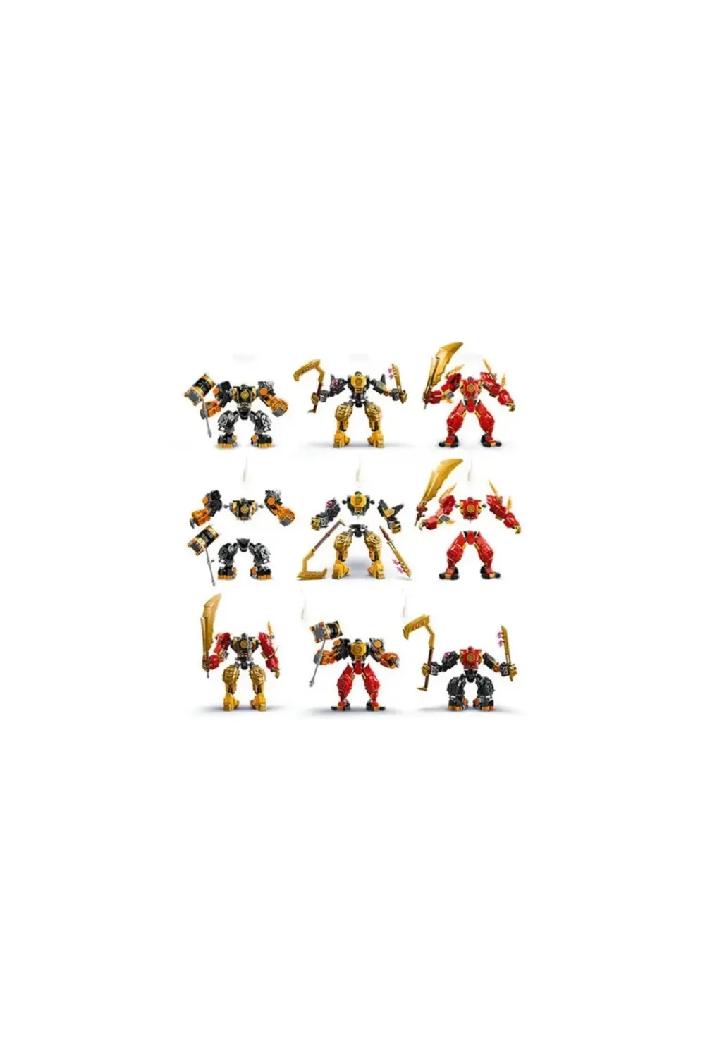 BFS Yapı Oyuncak NINJAGO Arin'in Spinjitzu Savaş Robotu