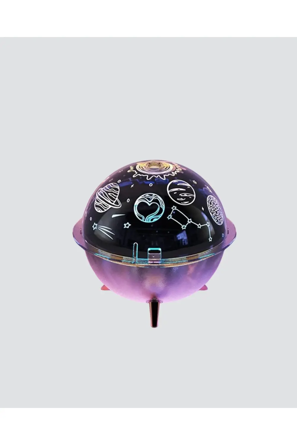 BFS Yıldızlı Gökyüzü Efektli Uzay Temalı Nemlendirici Lamba