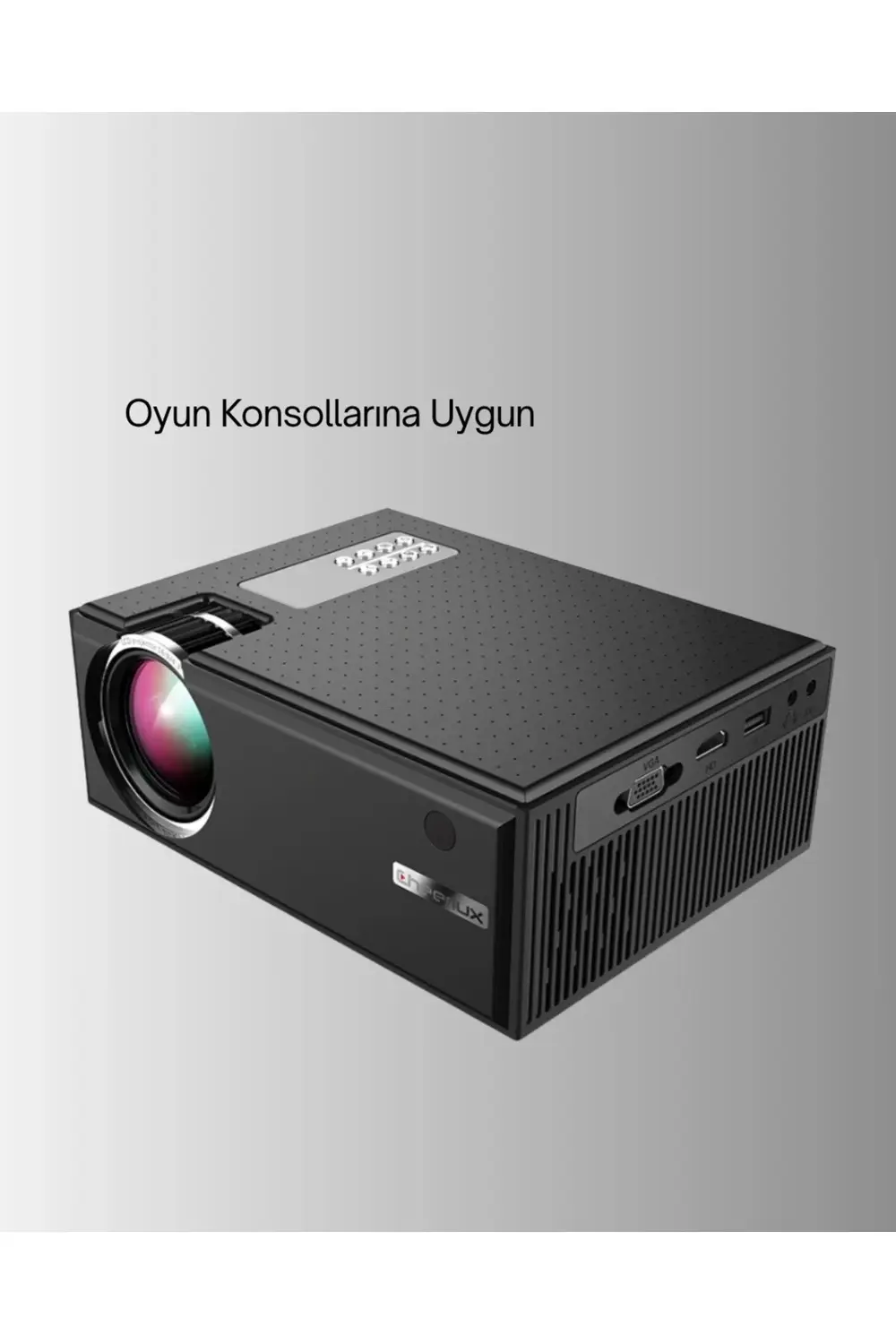 BFS Yüksek Parlaklıkta Projeksiyon Cihazı – 1080p Destekli, Taşın