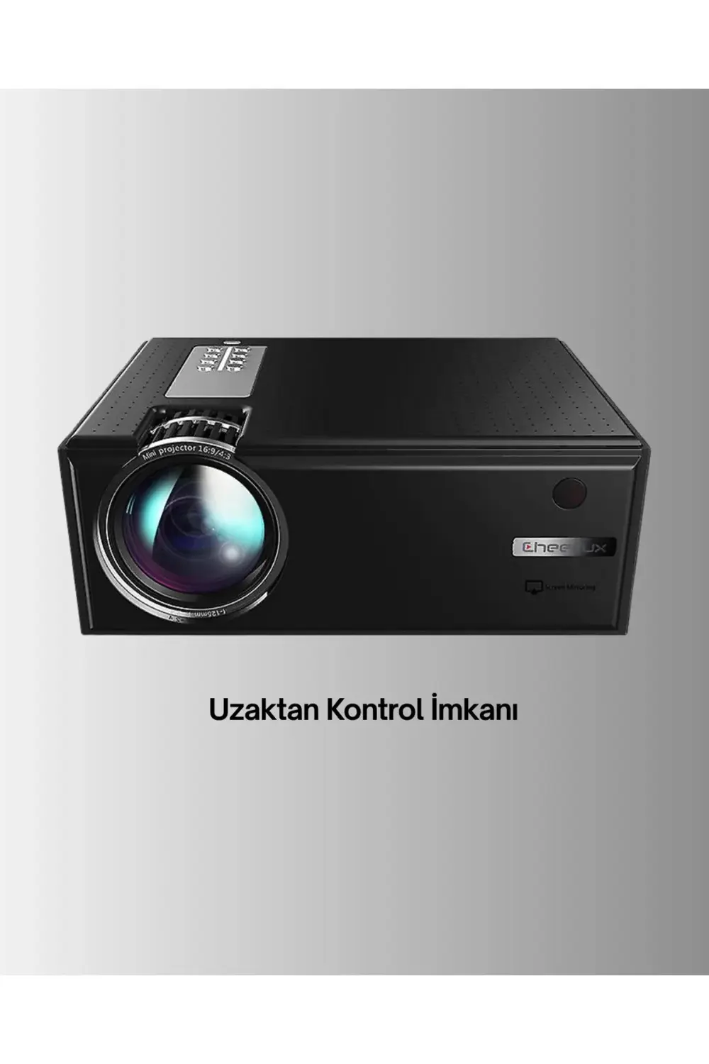 BFS Yüksek Parlaklıkta Projeksiyon Cihazı – 1080p Destekli, Taşın