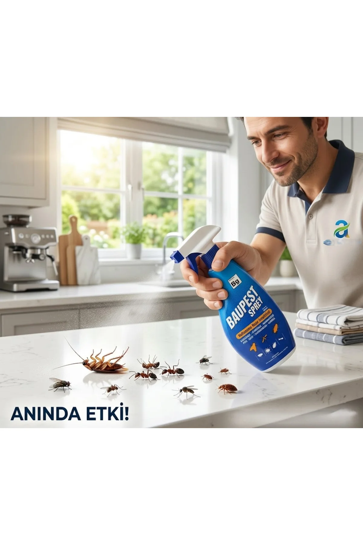 Bg Baupest Sprey 400 ml x 2 Alevlenir Sıvılar İçin Güçlü(Karasinek,Sivrisinek,Hamam Böceği,Pire, Kene, Tahtakurusu SKT 2028 Bg Baupest Sprey 400 ml x 2 Alevlenir Sıvılar İçin Güçlü(Karasinek,Sivrisinek,Hamam Böceği,Pire, Kene, Tahtakurusu SKT 2028