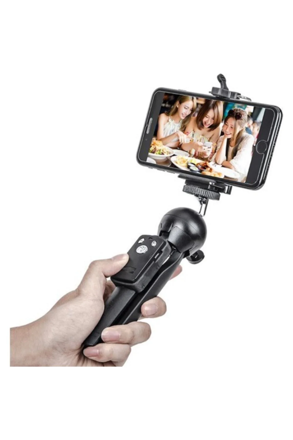 Bg1978 Masa Mini Tripodu 25 Cm Bluetooth Kumanda Dslr Cep Telefon