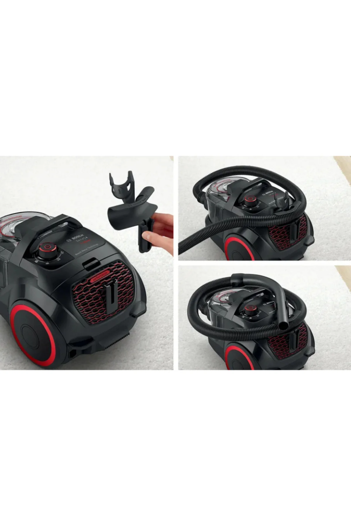 BGC21POW1 Serie 4 Toz torbasız Süpürge ProPower Siyah