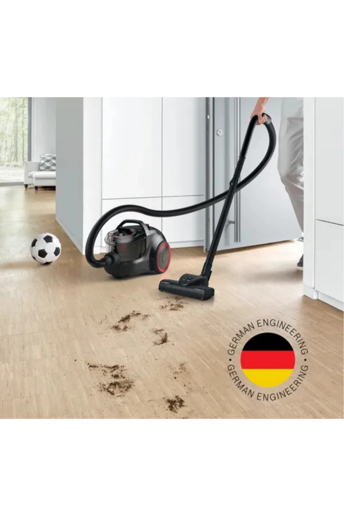 BGC21POW1 Serie 4 Toz torbasız Süpürge ProPower Siyah