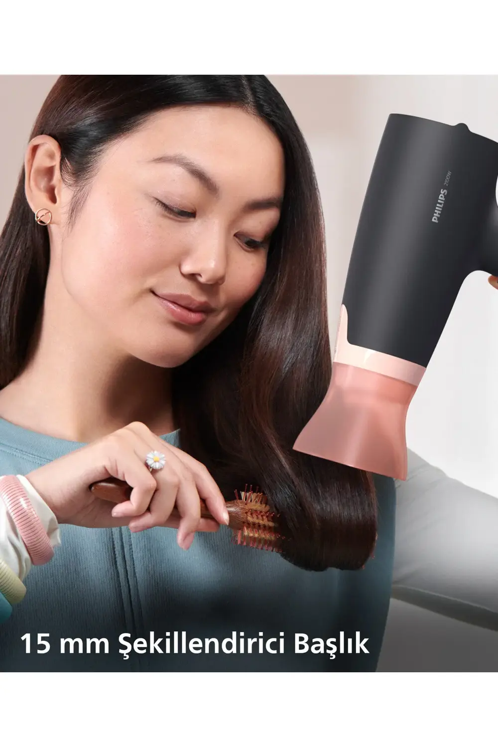 BHD350 Thermoprotect Saç Kurutma Makinesi - 2100W, Gelişmiş İyoni