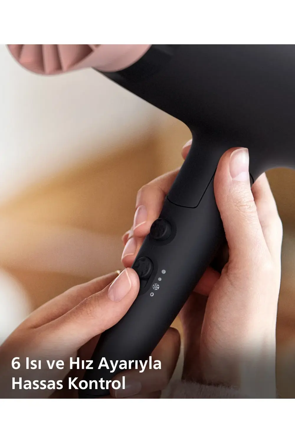 BHD350 Thermoprotect Saç Kurutma Makinesi - 2100W, Gelişmiş İyoni