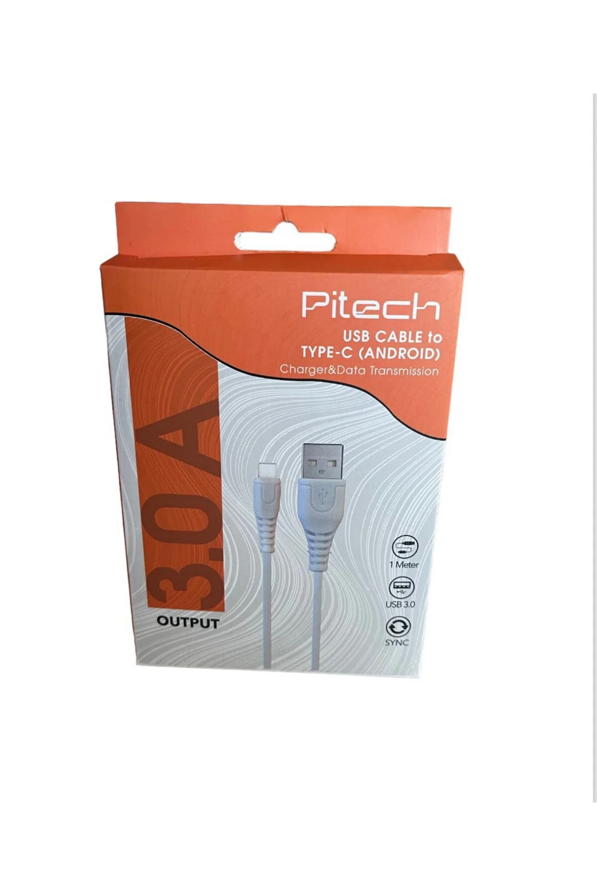 BHR TEM- Pitech USB CABLE to TYPE-C (ANDROID) Hızlı Şarj Kablosu
