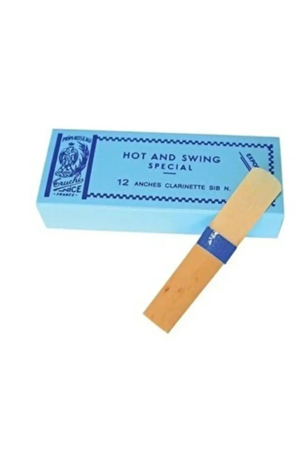 BHS075 Klarnet Kamış 3 Adet 0,75 No Mavi Kuşak Hot And Swing