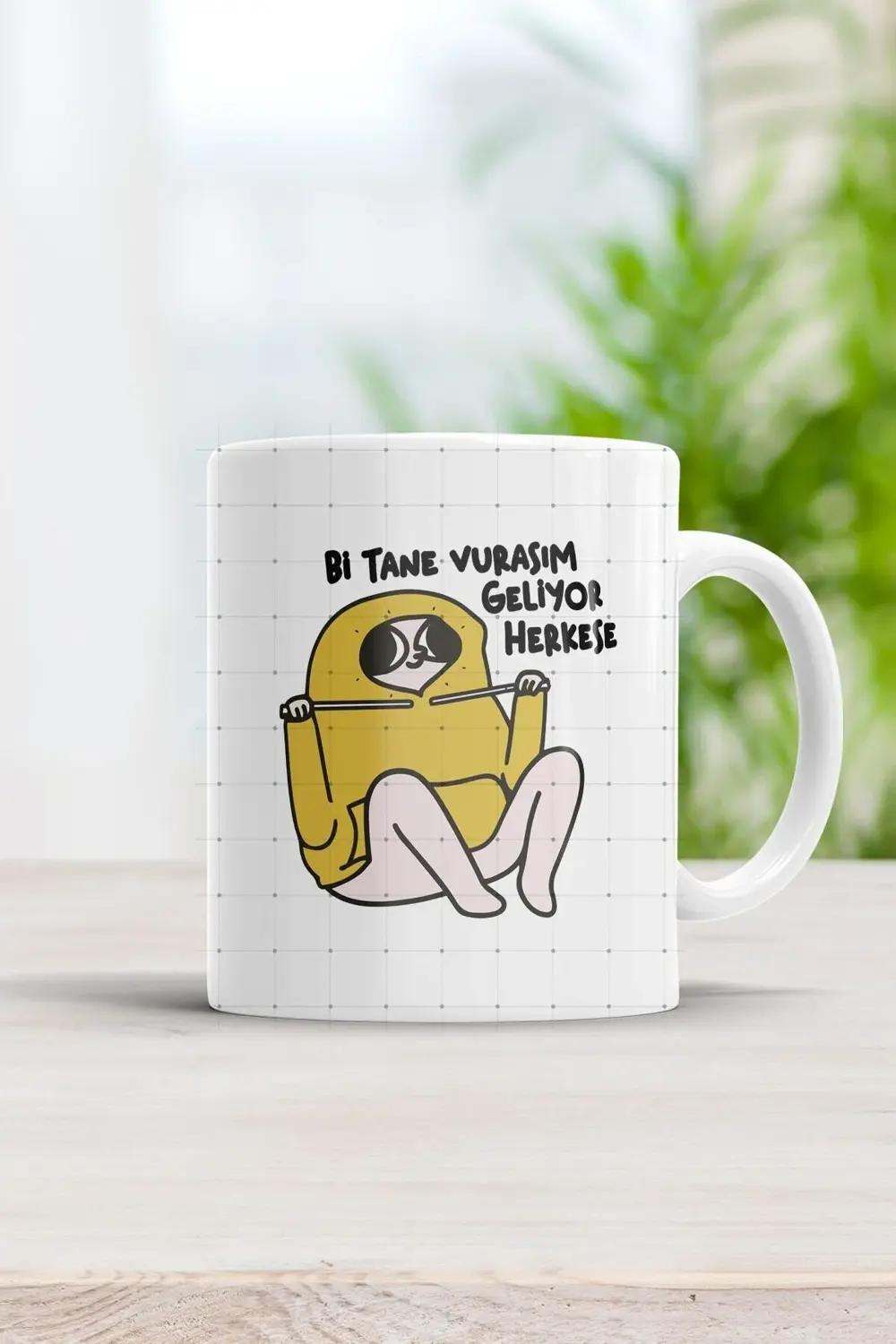 Bi Tane Vurasım Geliyor Herkese Kupa Bardak