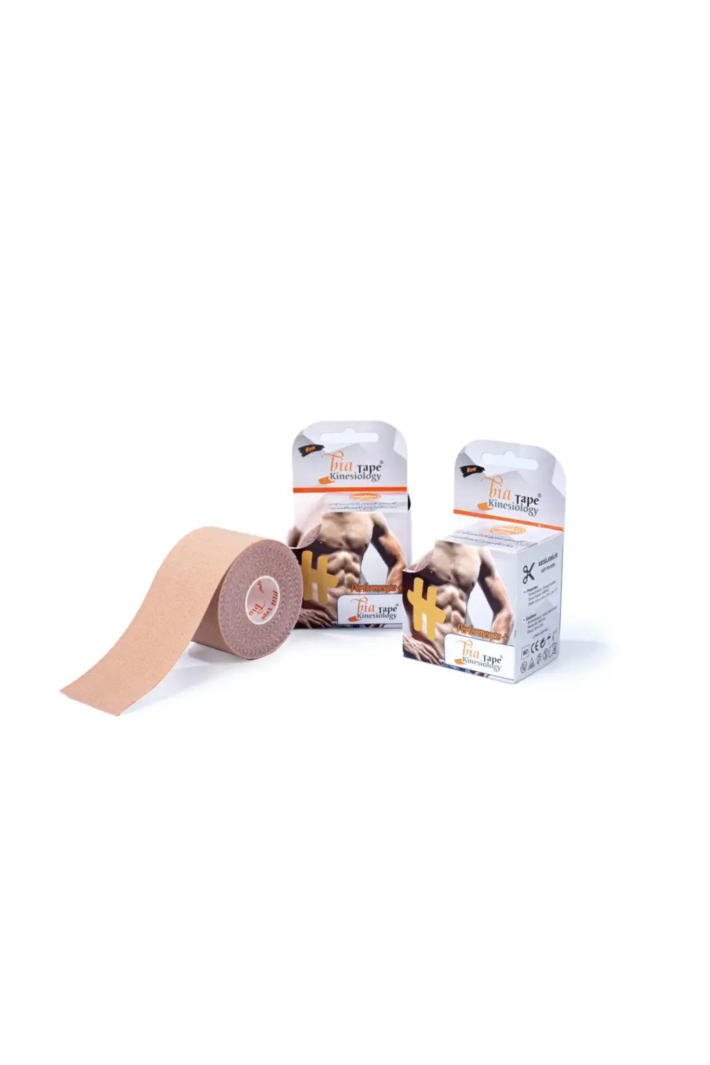Bia Tape Kinesio Kinesiology 5cmx5m Ten Rengi Ağrı Sporcu Bandı