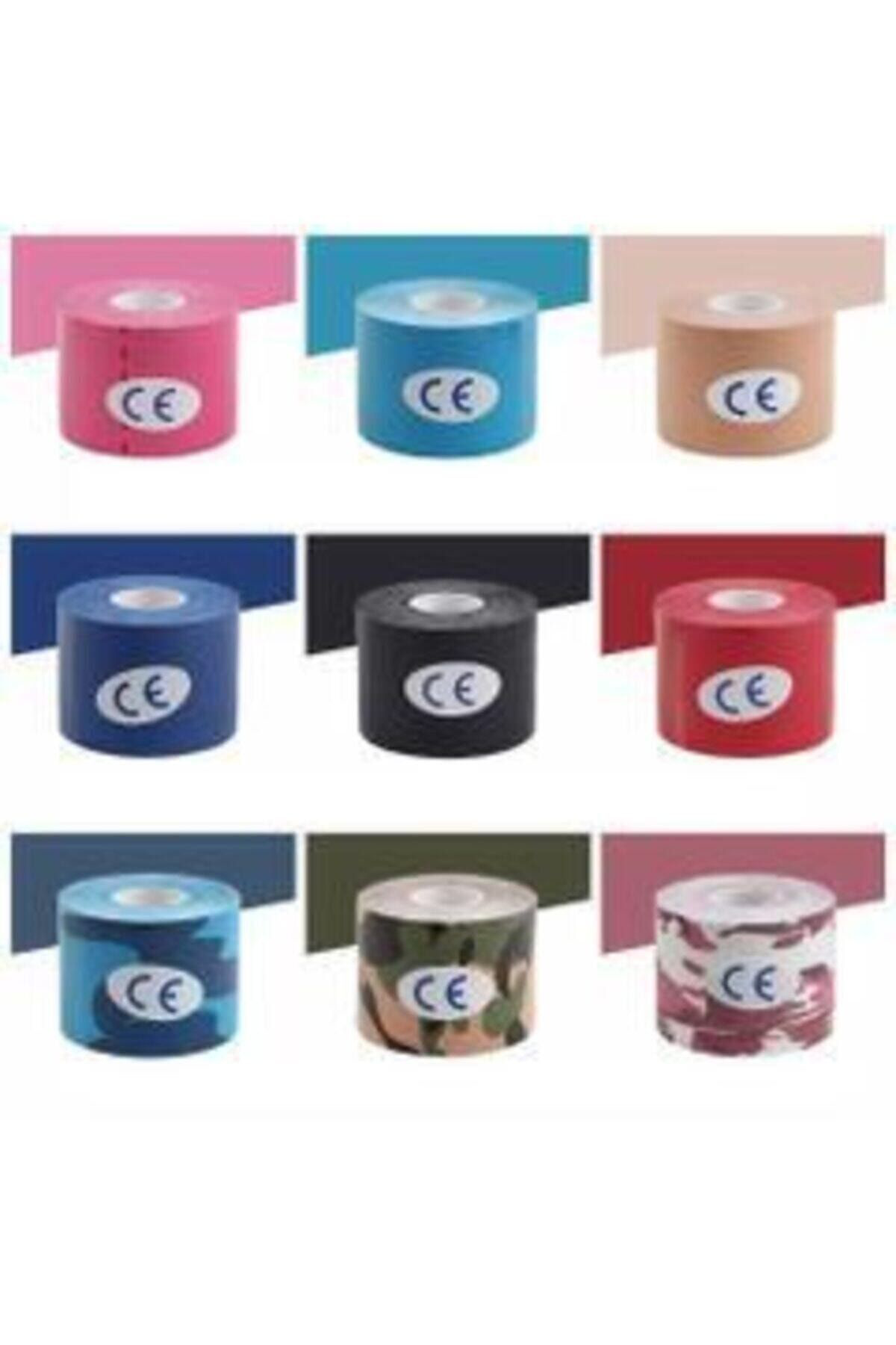 Bia Tape Kinesio Siyah Sporcu Ağrı Bandı 3 lü  x 5 M  5 cm