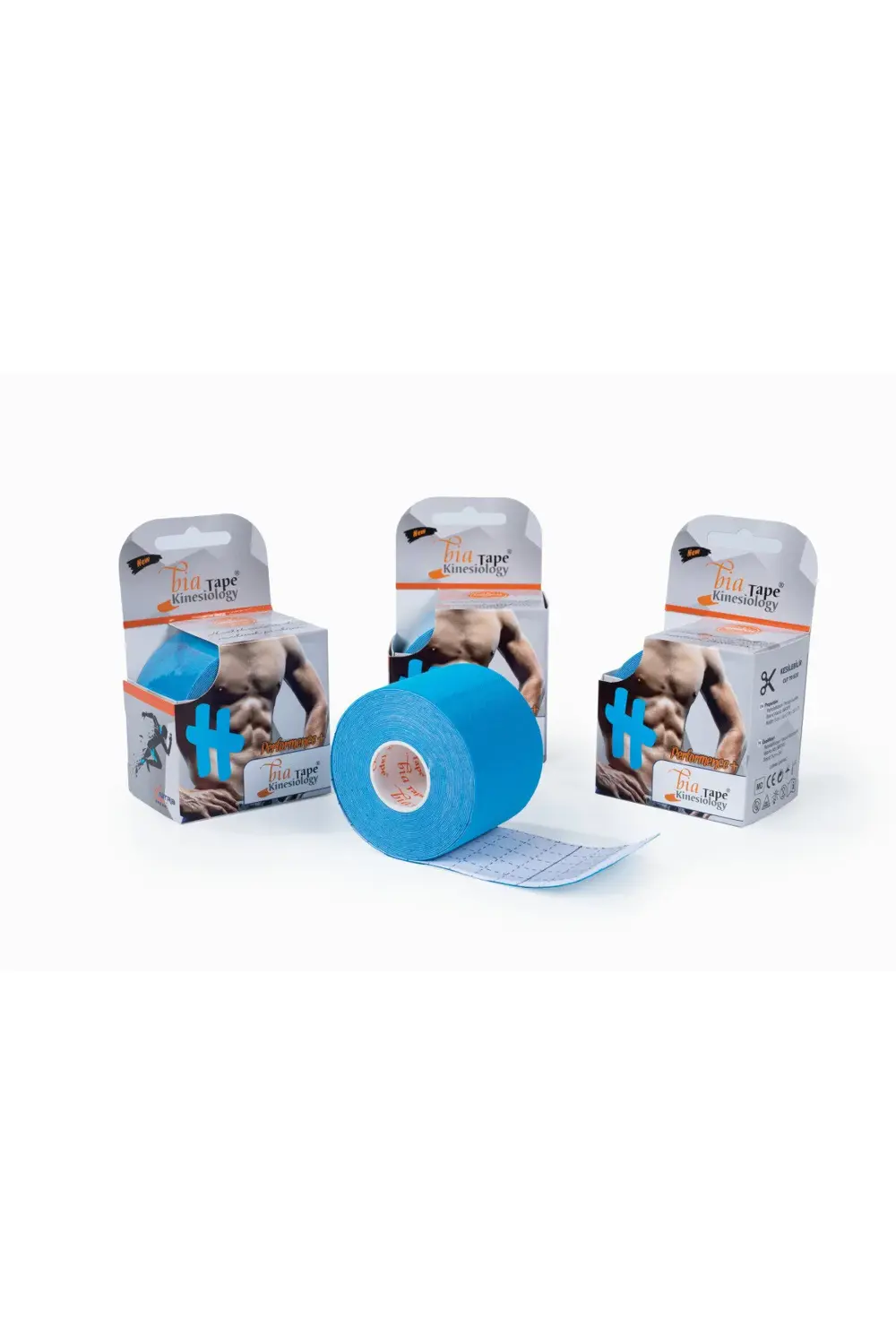 Bia Tape Kinesiology Ağrı Bandı 5cm X 5metre Mavi